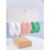 3 Pairs of Acrylic C-Shaped Hoops for Women's Everyday Jewelry Earings for Women