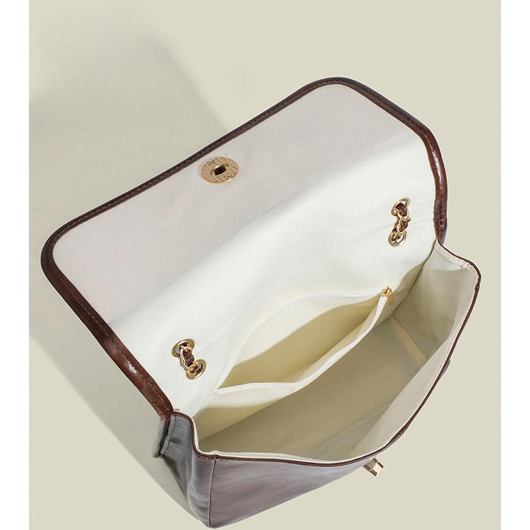 IELGY Camellia Women's Bag, Niche Chain Tote Bag, Single Shoulder Armpit Bag, Large Capacity for Commuting To Work