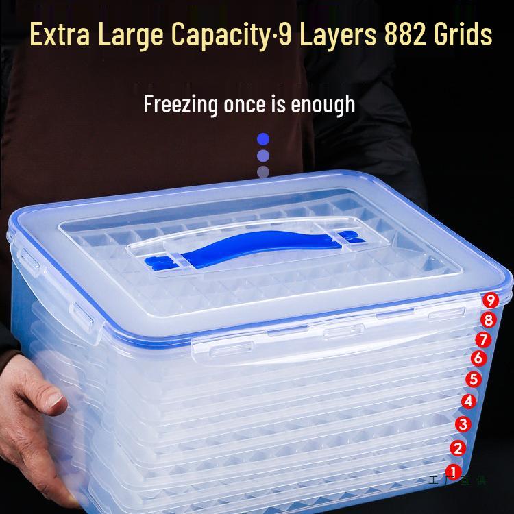 Large Capacity Food Grade Ice Cube Molds for Household & Commercial Use