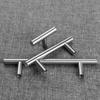 Hardware Furniture Component Drawer Door Knobs T-Bar Handle  Stainless Steel  Knobs Wardrobe Pulls