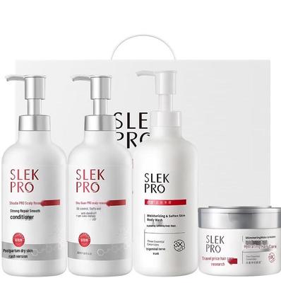 Набор Slek PRO Шампунь и гель для душа для ухода за кожей головы