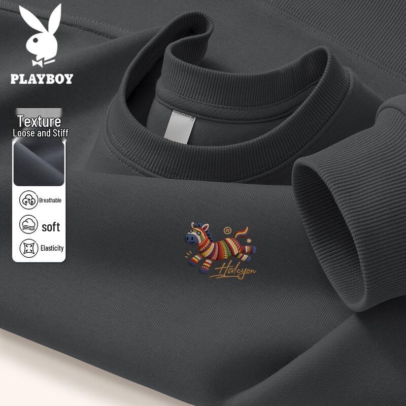 PLAYBOY Мужская толстовка с круглым вырезом
