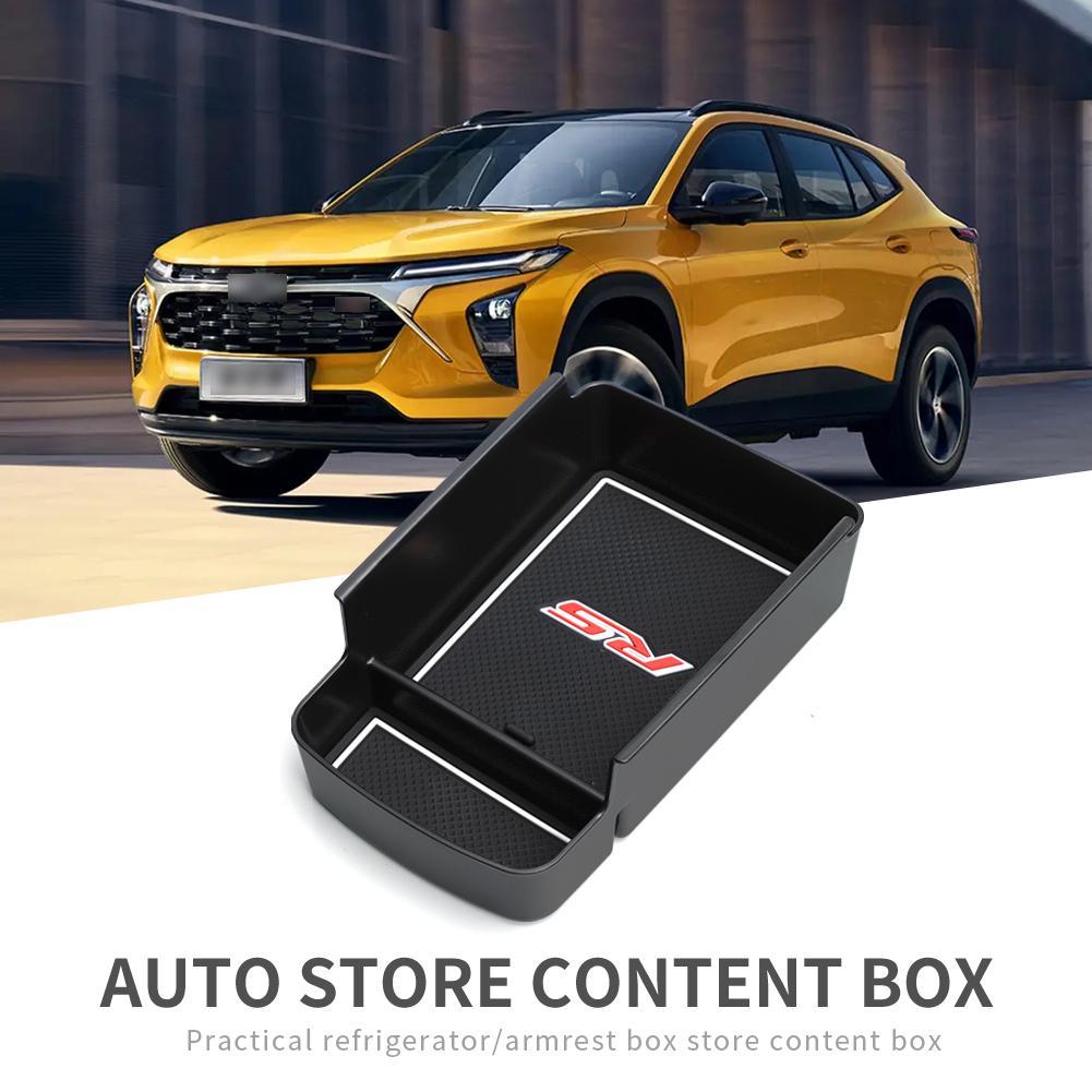 Для Chevy Chevrolet Trax RS 2024 2025 Хранение в центральной консоли Подлокотник Бокс Лоток Аксессуары для организации салона