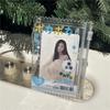 1 Piece 3-Inch Idol Photo Card Protective Cover Card Holder Chain Candy Bag Ins Card Holder Transparent Photocard Holder