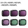 Фильтр для объектива камеры из алюминиевого сплава, защитное стекло для объектива, UV-фильтр, CPL-фильтр, сменный аксессуар для дрона DJI Mini 3 Pro