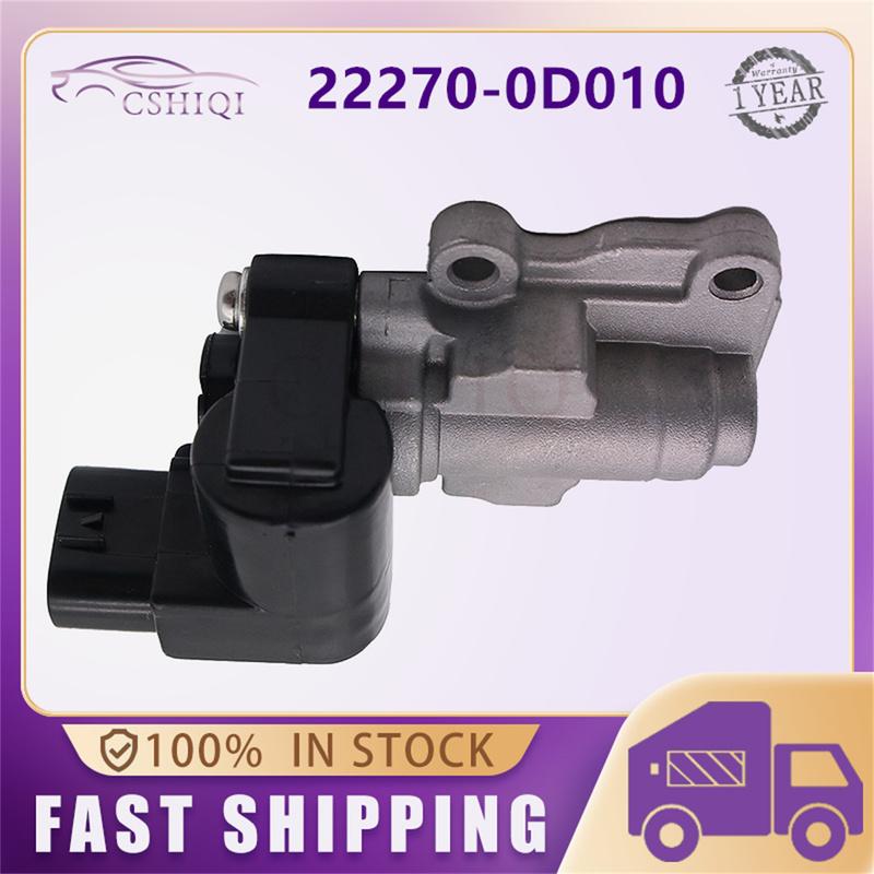 22270-0D010 Клапан управления холостым ходом 22270-22010 222700D010 2227002010 Для Chevrolet Prizm Toyota Corolla 1.8L 1998-2002 Автозапчасти