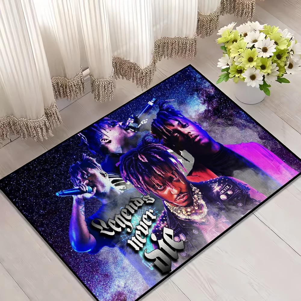 Коврик для двери Juice Wrld Fighting Demons Добро пожаловать Вход Балкон Ванная Комната Пол Нескользящий Ковер Ковер в Спальню Домашний Декор