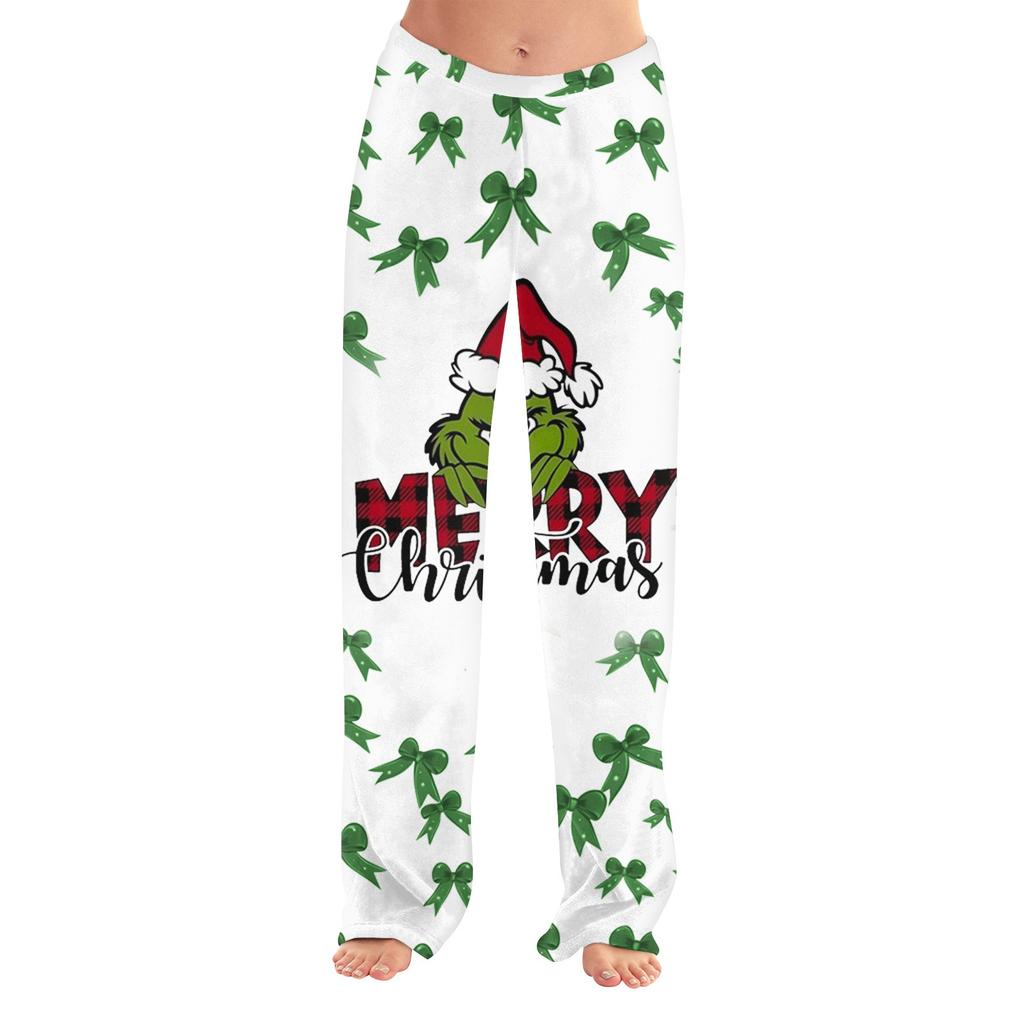 Женские зимние клетчатые брюки, длинные брюки, спортивные брюки