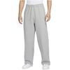 Nike Спортивные штаны Swoosh с открытым низом для мужчин, флис, серые FN3343-063