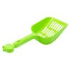 Cat Litter Shovel with Handle Non-slip Solid Colors Bur-free Durable Pet Poop Scoop Cleaning