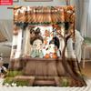 Little Couple thin Flannel Blanket for Bedrooms,Living Rooms,Sofas Blankets,Lunch Breaks,Picnics,blankets fluffy custom blanket
