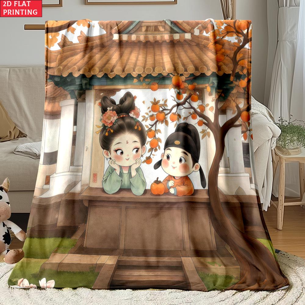 Little Couple thin Flannel Blanket for Bedrooms,Living Rooms,Sofas Blankets,Lunch Breaks,Picnics,blankets fluffy custom blanket