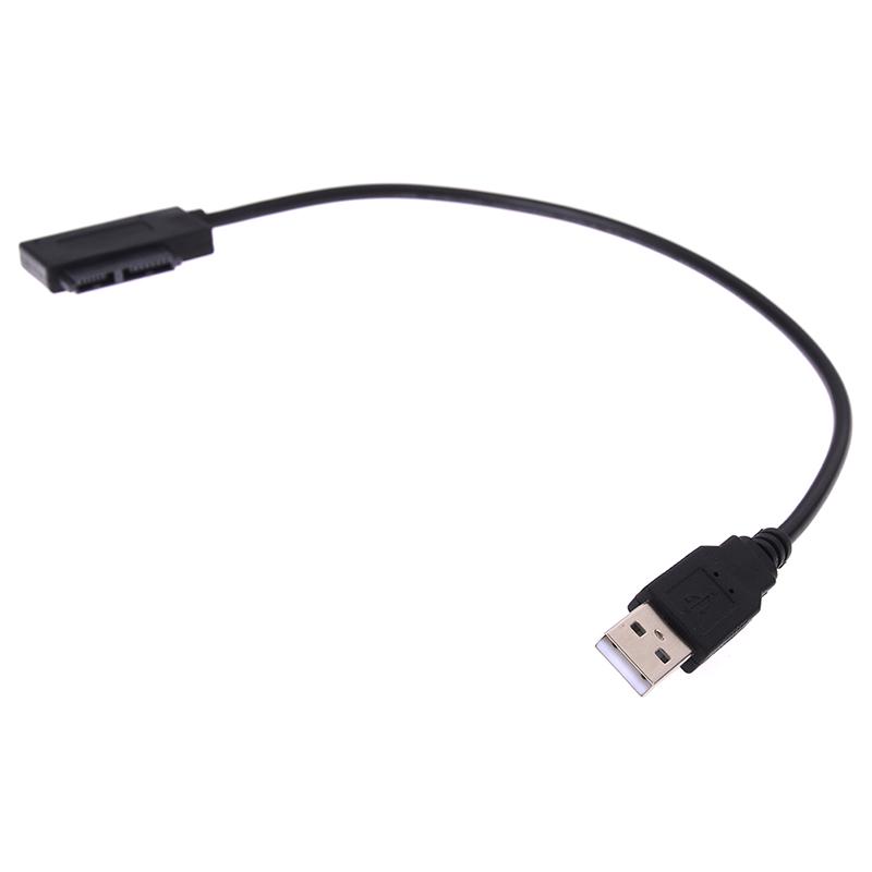 Usb To 7+6 13Pin Slim Sata/Ide Cd Dvd Rom Optical Drive Cable Adapter
