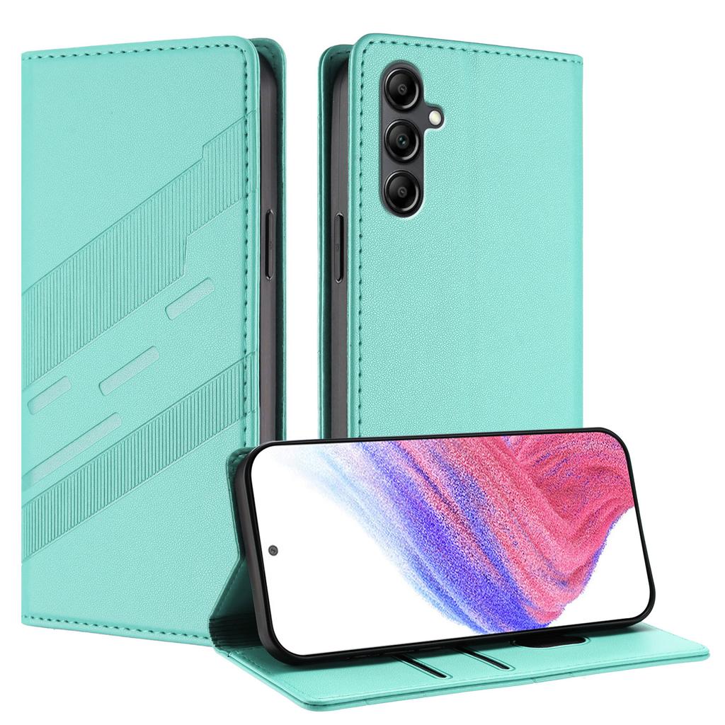 Для Samsung Galaxy A15 4G/Galaxy A15 5G Чехлы для телефонов Панк-стиль Тисненый Кошелек Подставка Кожаная обложка