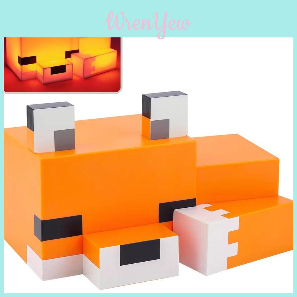 3D фигурка Minecraft ночник из пластика для подарка и игры детям