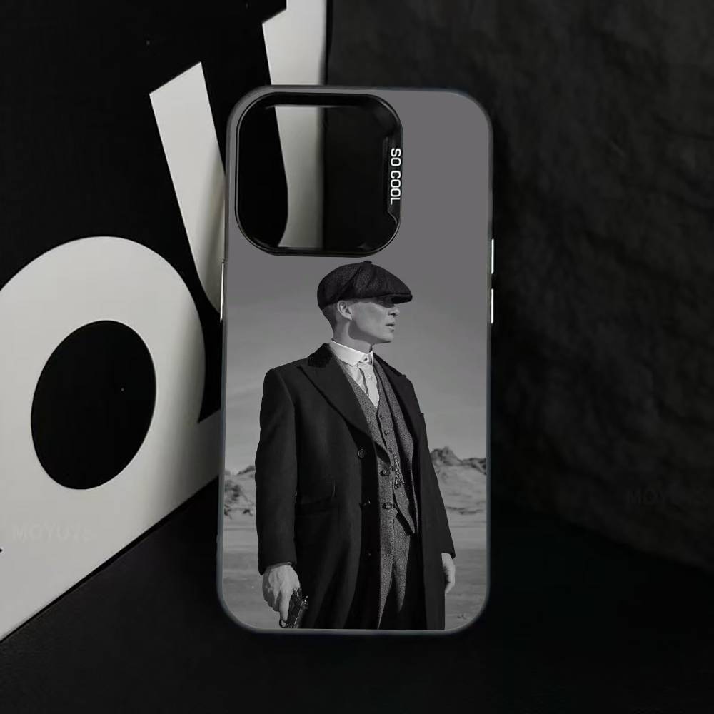 Чехол для телефона R-Ruler от S-Shelby для iPhone 17,16,15,14,13,12,11 Plus,Pro Max,XS, Цветной Серебряный Покрытый Внутренний Чехол