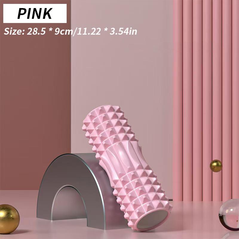 1 штука - сверхнагрузочный массажный ролик пенопластовая ось йога-колонна массажная палка - подходит для домашних упражнений и расслабления мышц