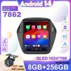 9,7-дюймовый Android 14 автомобильный радиоприемник для Hyundai IX35 Tucson 2009-2015 Мультимедиа Навигация 4G Carplay Стерео Головное Устройство Аудио Нет 2 Din DVD