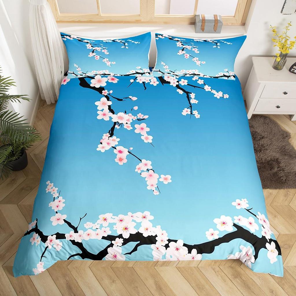 Sun and Moon Duvet Cover Twin Stars Galaxy Constellation Bedding Set Pink Pastel Tie Dye Comforter Cover For Kids Girls Women,Cute Aesthetic