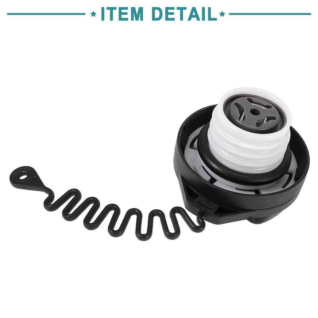 Крышка заливной горловины топливного бака ACROPIX для Volvo S60 черная 1 шт.