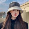 Japanese Face Showing Small Knitted Wool Hat Winter Warm Bucket Hat Korean New Hat Women's Versatile Fisherman Hat Trend