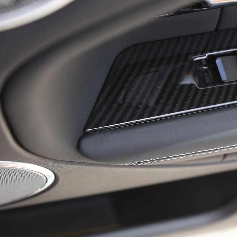 For Land Rover Range Rover Evoque 2012-2018 Car Door Window Button Panel Cover Trim ABS Glass Lift Decoration Accessories