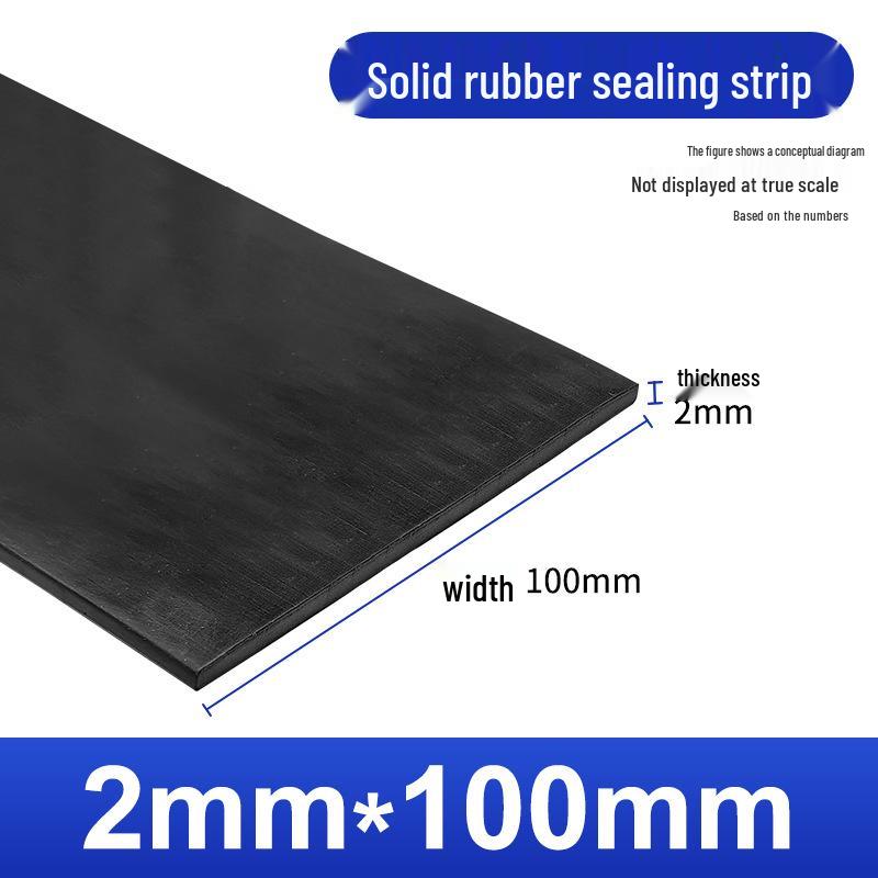 Nitrile Rubber Strip: Oil & Pressure-Resistant Shock Absorbing Glass Pad for Sealing & Joint Support