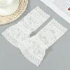 Decorative Gloves Arm Cover Lace Cuffs Ruffles Elbow Sleeve Fake Sleeve Detachable Sleeve Cuffs