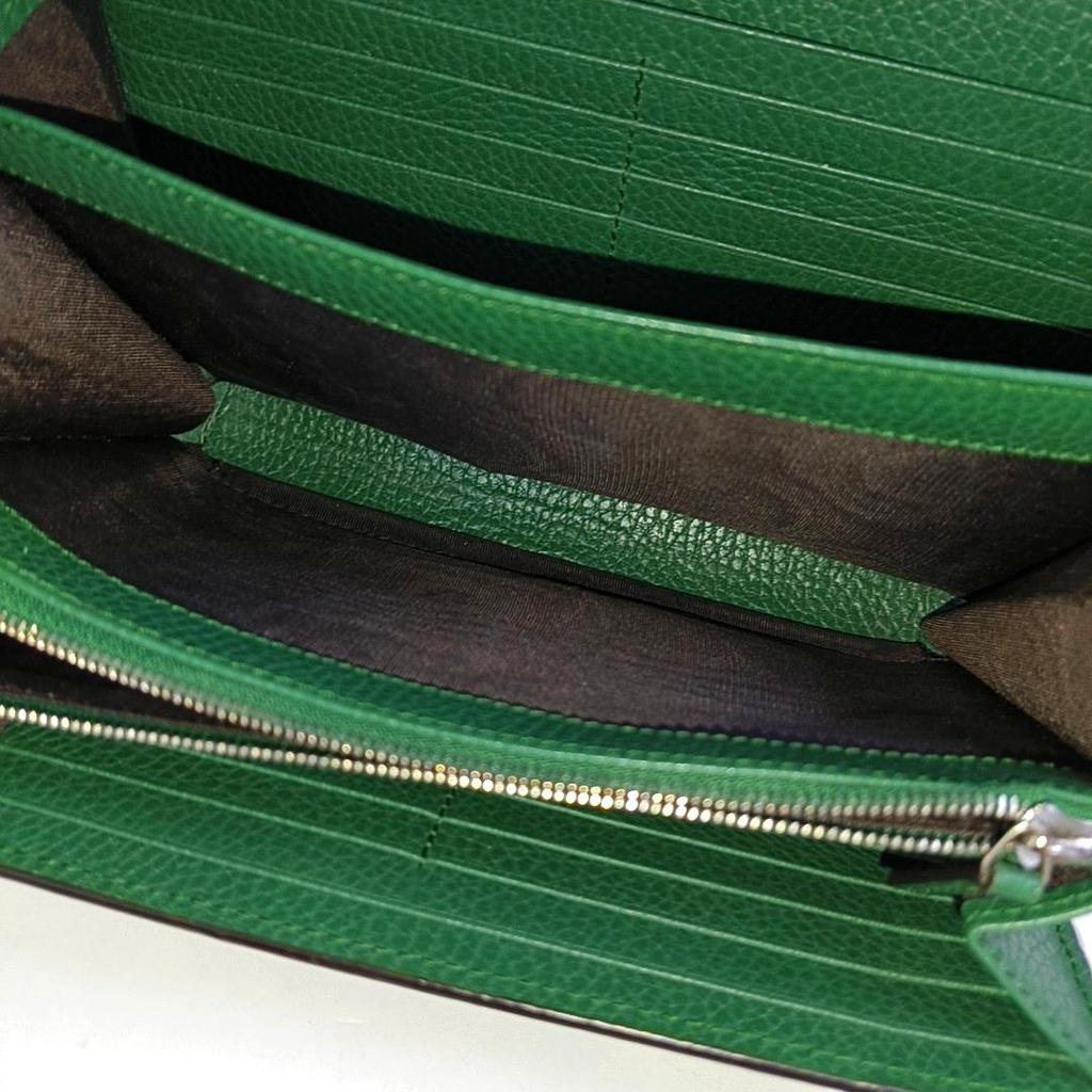 [Pre-Owned] Dionysus Double Tiger Head Buckle Chain Shoulder Leather Wallet Crossbody Bag - Very Good #1USHTYR