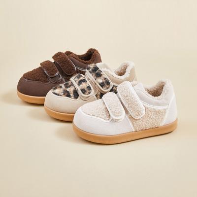 Женские зимние теплые сноубутсы, флисовые кроссовки для ходьбы для женщин, повседневные противоскользящие кроссовки, удобные тренировочные короткие ботильоны с подкладкой из искусственного меха