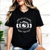 Смешная футболка для фотографа, Футболка с камерой, Футболка для любителя фотографии, Футболки для фотосъемки, Летняя мода Женские футболки Топы для путешествий