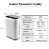Air Purifier with HEPA Filter Negative Ions Air Cleaner Remove Formaldehyde PM2.5 Smoke Dust Automatic Monitors Remote Control