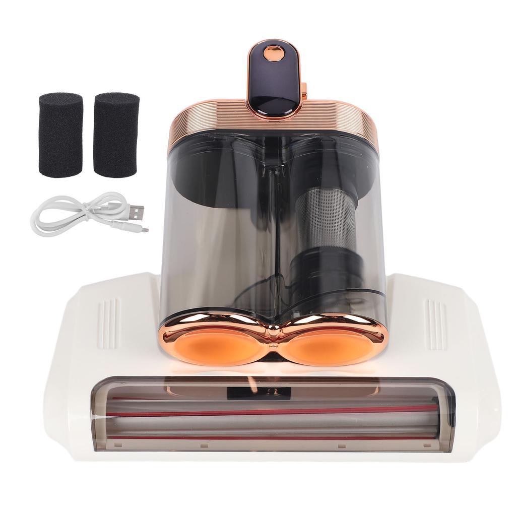 Bed Vacuum Cleaner Cordless Mattress Vacuum with 13000Pa Suction 520ml Large Dustbin Large Suction