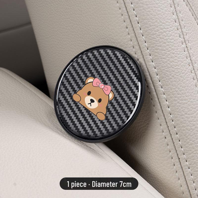 Haval Carbon Fiber Texture Heat Insulation Coaster for Various Models