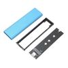 Корпус для SSD M.2 NGFF SATA Адаптер Бокс B Key B+M Key Внешний Кейс для Жесткого Диска для Win Xp 7 8 (синий ) Блю  (Нет