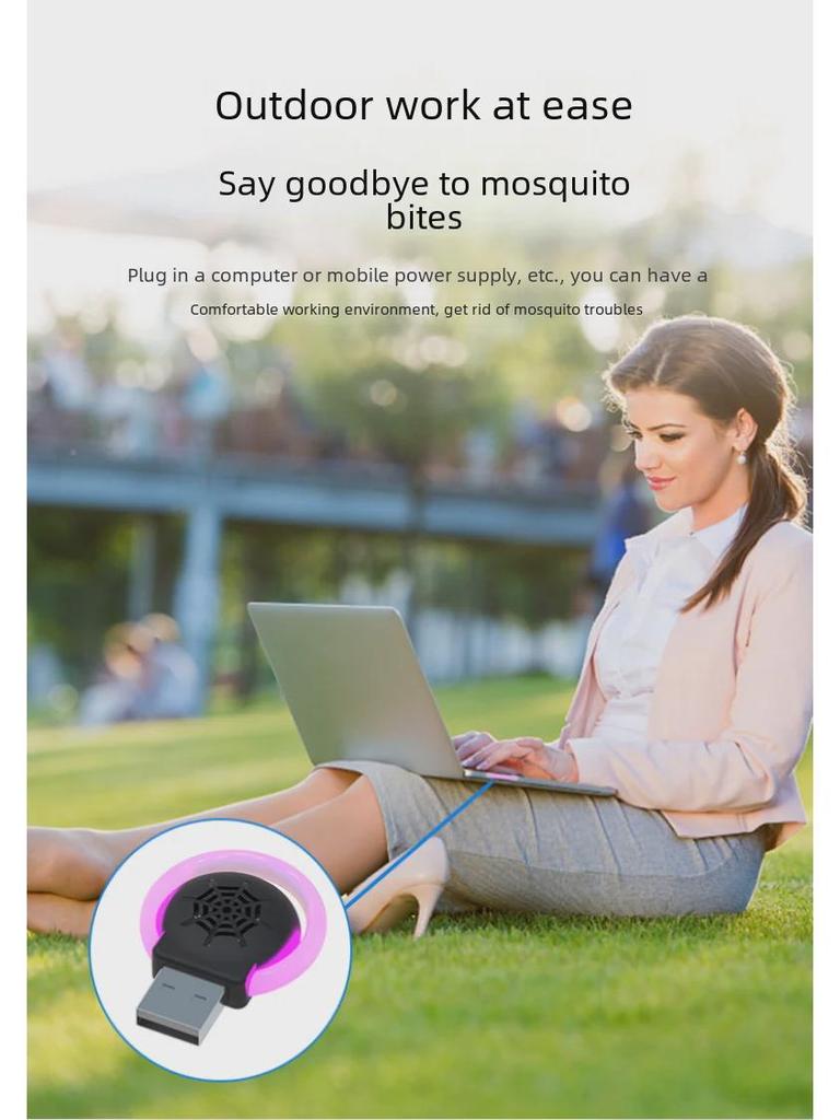 Портативный ультразвуковой отпугиватель вредителей для автомобилей - борьба с комарами, мышами и насекомыми