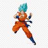 Patches For Clothes Bag Iron On Thermal Stickers Goku Blue Goku Beerus Pattern Washable Heat Transfer