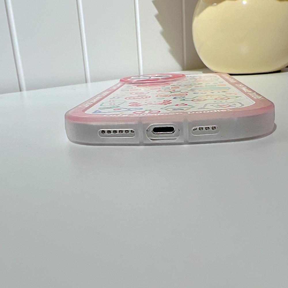 Cute Cartoon Phone Case For Iphone 11 12 13 Pro Max Case Iphone X Xr Xs Max 7 8 Plus Se 2022 Soft Silicone Shockproof Cover Capa