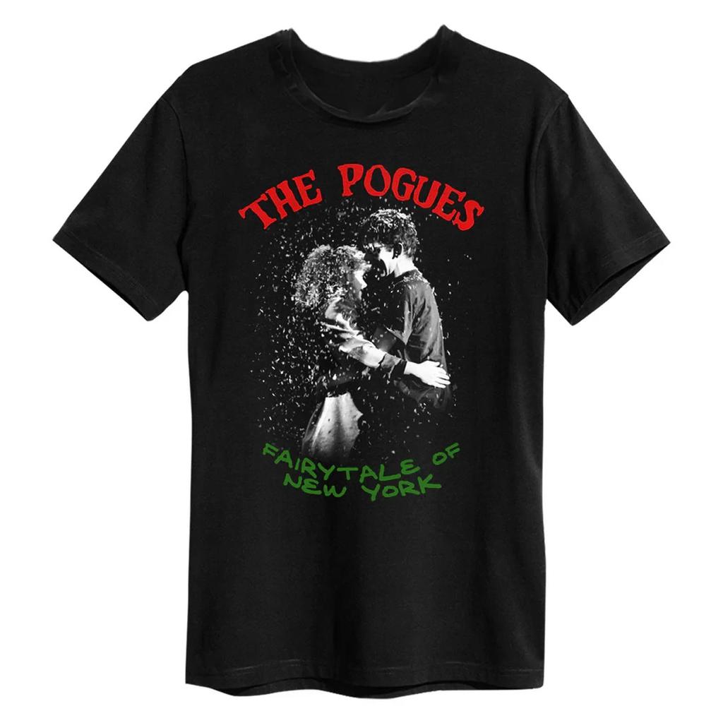 THE POGUES Fairytale Of New York Хлопок Черный Все Размеры Футболка TR487