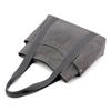 Canvas Tote Bag For Women With Zipper Pockets And Retro Style For Daily Use