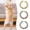 Adjustable Chain Dog Collar Chain Collar Gold Collars Portable Pitbull Collar  Cat Dog