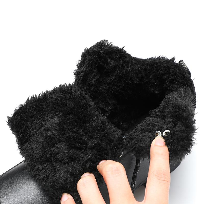 36-47 зимние мужские высокие кроссовки для активного отдыха из бархата женские походные ботинки большого размера с мехом теплые походные ботинки весна/осень