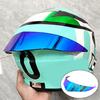 Motorcycle Helmet Spoiler Large Rear Wing Aerodynamic Attachment Full Face Helmet Modification Racing Tail Extension for KYT TT/TTC Series