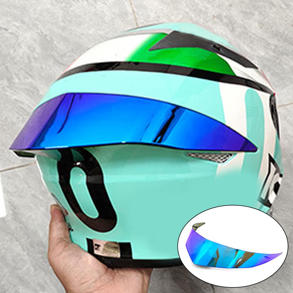 Motorcycle Helmet Spoiler Large Rear Wing Aerodynamic Attachment Full Face Helmet Modification Racing Tail Extension for KYT TT/TTC Series