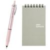 Шариковая гелевая ручка Zebra Bimore Memo Pad Set Beautiful Letters Black Ink Pink Shaft SE-JJ114-P