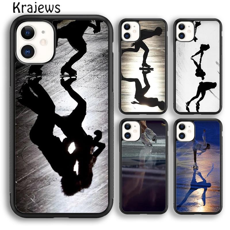 Krajews Красивая Фигурное катание Танцы Чехол для телефона Для iPhone 17 Air 16 15 14 plus 11 12 13 pro max coque Fundas