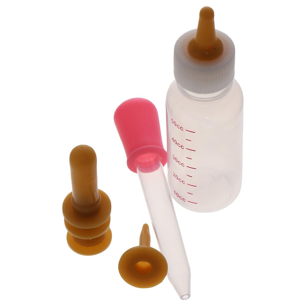 Заменить соску Устройство для кормления грудью Бутылочка Мини-соска Бутылочка для кормления кошек Выдавить Жидкость Бутылка для домашних животных