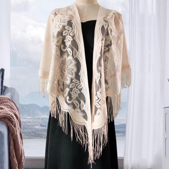 Солнцезащитный шарф, стильный тонкий сенсорный кружевной шаль, летний пляжный солнцезащитный шарф, шаль, женская шаль, женские аксессуары