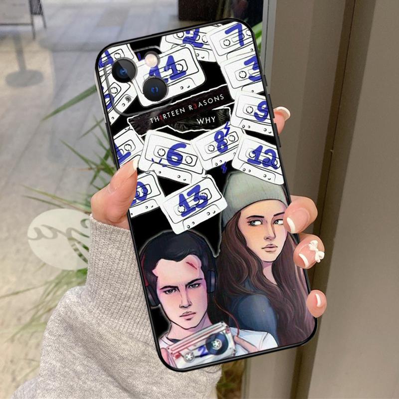 13 Тринадцать причин почему Чехол для iPhone 17 Pro Max 16 15 13 12 11 14 Pro Max Plus 13 12 Mini 16e 17 Air Задняя крышка