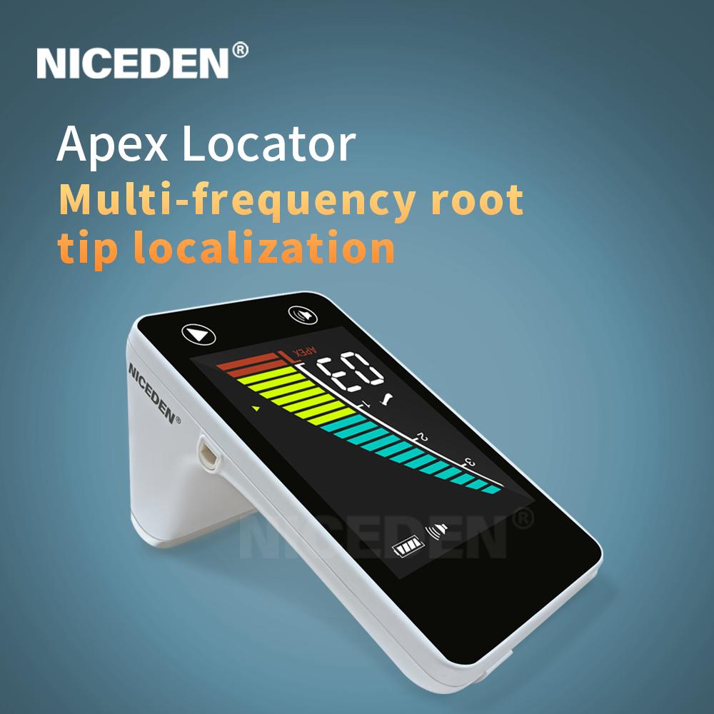 Niceden 2025 Дентальный эндодонтический апекслокатор Локация апекса корневого канала Пародонтология Измерительное оборудование С сенсорной клавишей